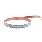 Self Adhesive Pit Measuring Tape 1Mx13 mm, R to L WHITE